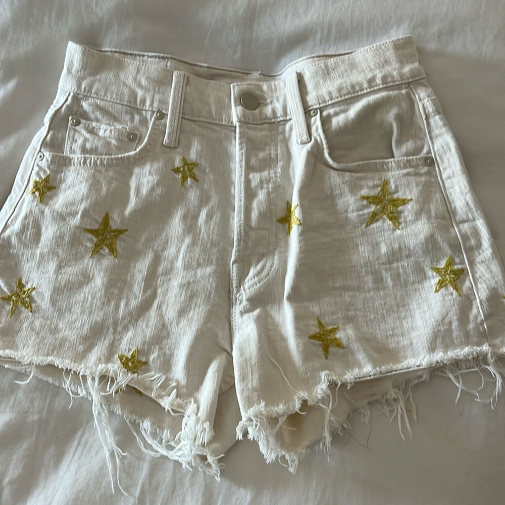 STAR MOTHER JEAN SHORTS